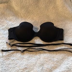 PINK Victoria’s Secret Multi-Way Demi Bra Black